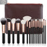 Makeup Brush Set Full Set Of Makeup ToolsOverview: 15 new foreign trade makeup brush set rose gold makeup brush set white full set of makeup tools Specification: Product Category: Makeup Brush Number of brushes: 15 Brush material: corrugated silk nylon wo