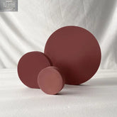 Beauty Cosmetics And Skin Care Products Shooting Posing Props Decorative OrnamentsProduct information Color: a set of 3 white rounds, a set of 3 pink rounds, a set of 3 green rounds, a set of 3 blue rounds, a set of 3 nude rounds, a set of bean paste colo