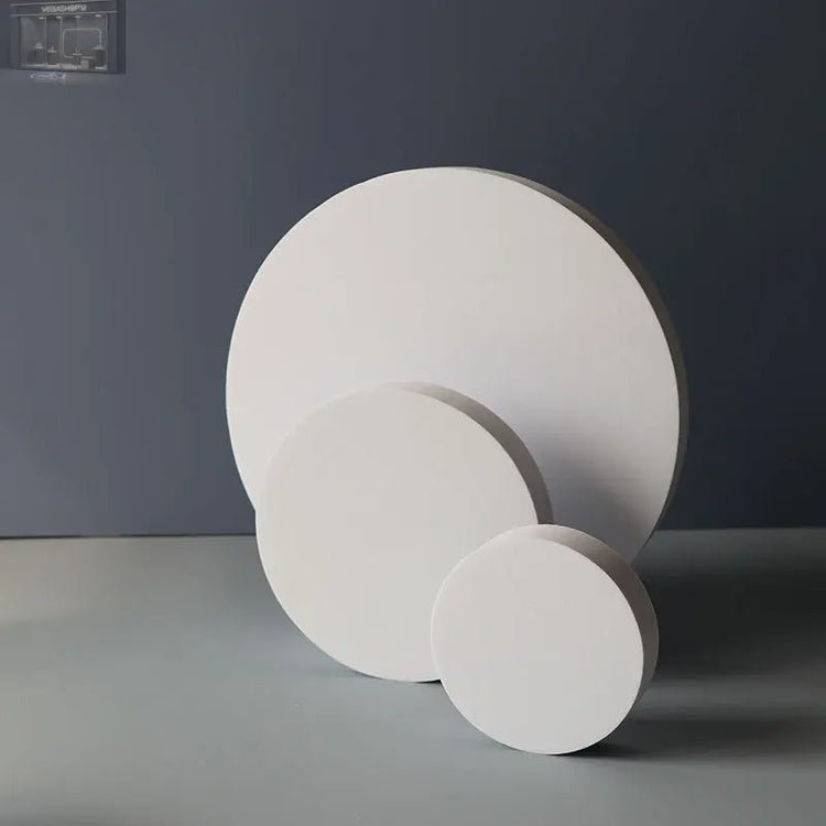 Beauty Cosmetics And Skin Care Products Shooting Posing Props Decorative OrnamentsProduct information Color: a set of 3 white rounds, a set of 3 pink rounds, a set of 3 green rounds, a set of 3 blue rounds, a set of 3 nude rounds, a set of bean paste colo