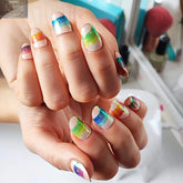 Láminas de Gel - Rainbow Star - Nooves Nails NOOVES NOOVES Láminas de Gel - Rainbow Star - Nooves Nails