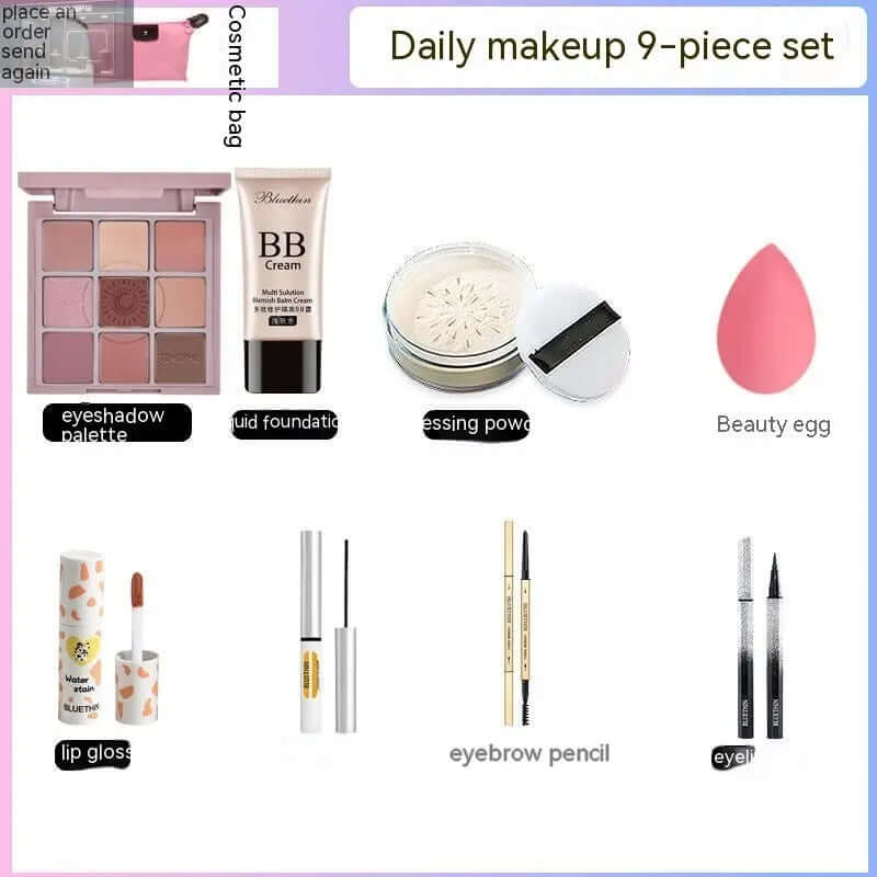 Cosmetics Suit Makeup Full SetProduct information: Color classification: Makeup Set [random three pieces] carefully, 40 sets of makeup [one set to solve the makeup problem], 32 sets of makeup [in order to get cosmetic bag], 25 sets of cosmetics [order cos