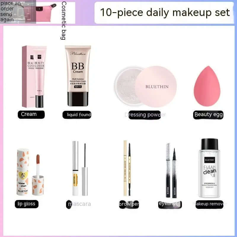 Cosmetics Suit Makeup Full SetProduct information: Color classification: Makeup Set [random three pieces] carefully, 40 sets of makeup [one set to solve the makeup problem], 32 sets of makeup [in order to get cosmetic bag], 25 sets of cosmetics [order cos