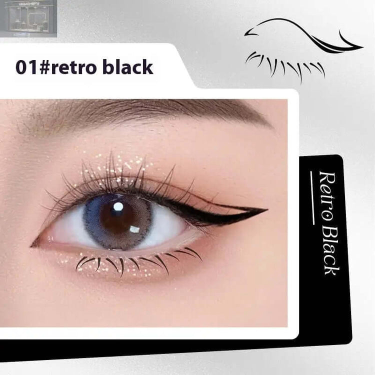 Double-headed Lower Eyelash Stamp Pen Waterproof Natural Long Lasting Eyeliner Beauty ProductsProduct information: Makeup tools classification: other makeup/beauty tools Applicable population: general population Type: eyeliner Color classification: 01