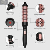 Hair Straightener And Curler Brush Hair Dryer High-power Hot Air VEGASHOP VEGASHOP Hair Straightener And Curler Brush Hair Dryer High-power Hot Air