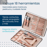 Kit de Manicura Profesional de 18 Piezas NOOVES NOOVES Kit de Manicura Profesional de 18 Piezas
