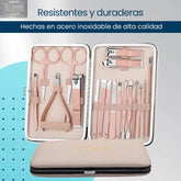Kit de Manicura Profesional de 18 Piezas NOOVES NOOVES Kit de Manicura Profesional de 18 Piezas