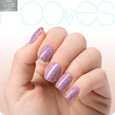 Láminas de Gel - Sparkling Pink - Nooves Nails NOOVES NOOVES Láminas de Gel - Sparkling Pink - Nooves Nails