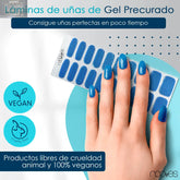 Láminas de Gel  - Sea Water - Nooves Nails NOOVES NOOVES Láminas de Gel  - Sea Water - Nooves Nails