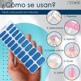 Láminas de Gel  - Sea Water - Nooves Nails NOOVES NOOVES Láminas de Gel  - Sea Water - Nooves Nails
