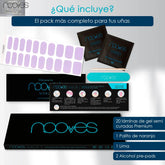 Láminas de Gel - Soft Lilac - Nooves Nails NOOVES NOOVES Láminas de Gel - Soft Lilac - Nooves Nails