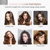 Hair Straightener And Curler Brush Hair Dryer High-power Hot Air VEGASHOP VEGASHOP Hair Straightener And Curler Brush Hair Dryer High-power Hot Air