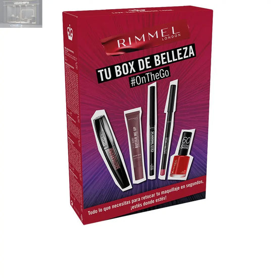 RIMMEL LONDON MAQUILLAJE ESTUCHE 5 pz-0